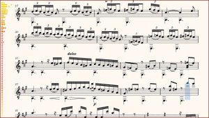 Mertz, Op.6,  Carnaval de Venise, guitar solo