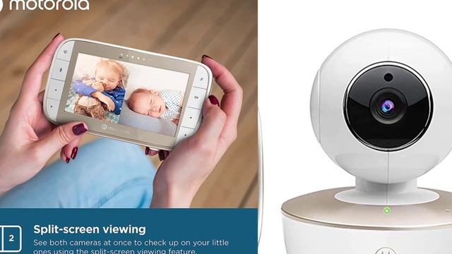Motorola Baby Monitor - VM50G Video Baby Monitor with 2 Cameras, смотреть онлайн
