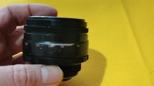 Советский объектив ГЕЛИОС-44-2 2/58 №7852643. Лот 04387М