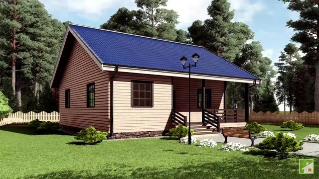 Какие бывают проекты каркасных одноэтажных домов 6х8 и почему они популярны смотреть онлайн