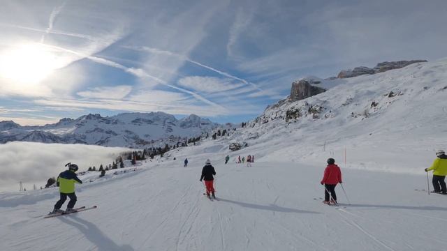 Alta Badia - Vallon (1) and Costoratta (22) смотреть онлайн