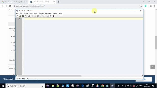 AutoIt tutorial for Beginners | Easy installation and Learn to Write Automation Script смотреть онлайн