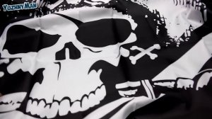 Пиратский флаг «Весёлый Роджер». Посылка из Китая №25