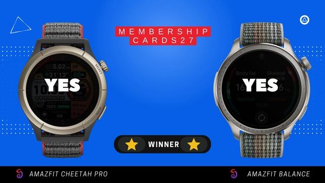 Amazfit Cheetah Pro vs Amazfit Balance - Specs Comparison