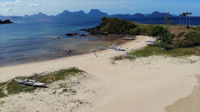 Пляж Накпан, Филиппины, Палаван смотреть онлайн