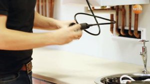 testo 310 - 4. Измерение тяги и давления