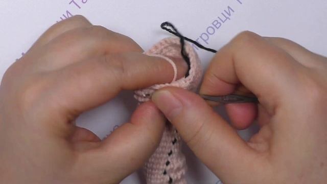 Вязаный сфинкс крючком(4 часть)  #4
