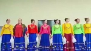 Коллектив "Донские зори" с песней "Как по горкам по горам белый лебедь летал"