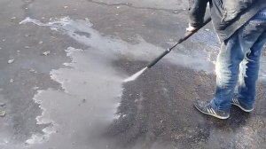 Как работает мойка Karcher K 5 basic