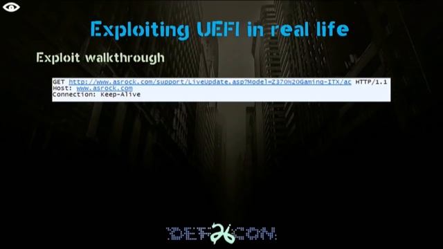 DEF CON 26 - Shkatov and Michael - UEFI Exploitation for the Masses смотреть онлайн