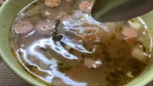 Суп с оливками. Готовим дома? #супсоливками #готовимдома #суп