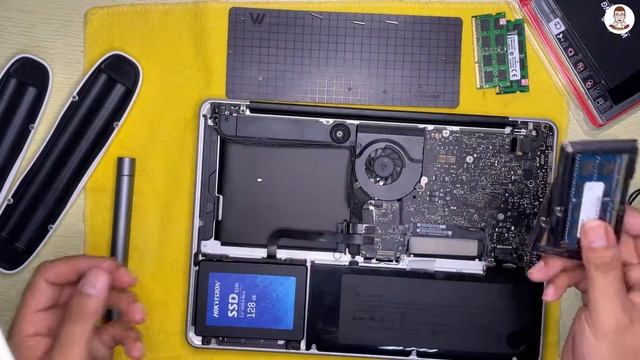 เพม RAM และ SSD MacbookPro 2010