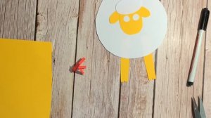 Самые простые аппликации ДЛЯ ДЕТЕЙ! Милая овечка. Crafts for kids.