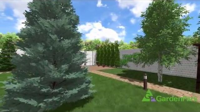 Ландшафтный проект от GardenPark Боярка смотреть онлайн
