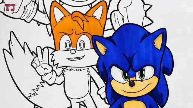 Digital Drawing Sonic the Hedgehog 2 (2022) смотреть онлайн