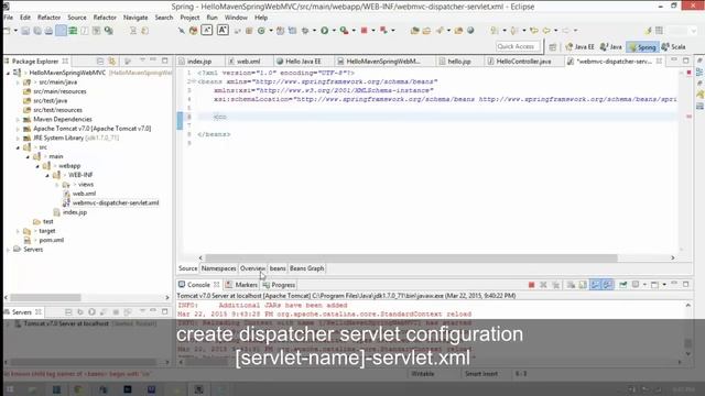 Create Java Spring Web MVC Project With Maven [EDITED] смотреть онлайн