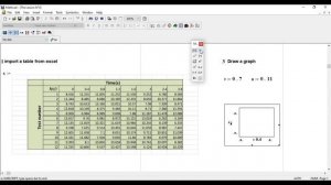 Mathcad 15 :- Part 04 ( import table from Excel , Graph)