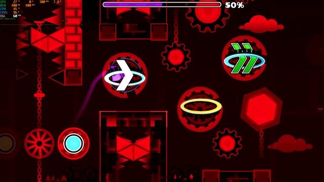 Ухожу с Minecraft? Играю в GeometryDash Прохожу лёгкий Blodbath easy смотреть онлайн