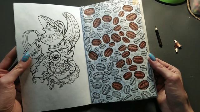 Хобби-VLOG:#10/творческий день/что я раскрашиваю/раскраски для взрослых смотреть онлайн