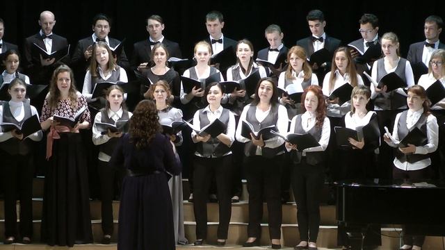 В. Пономарев хоровой цикл на стихи В. Хлебникова, II часть, дир. Е. Протасова смотреть онлайн