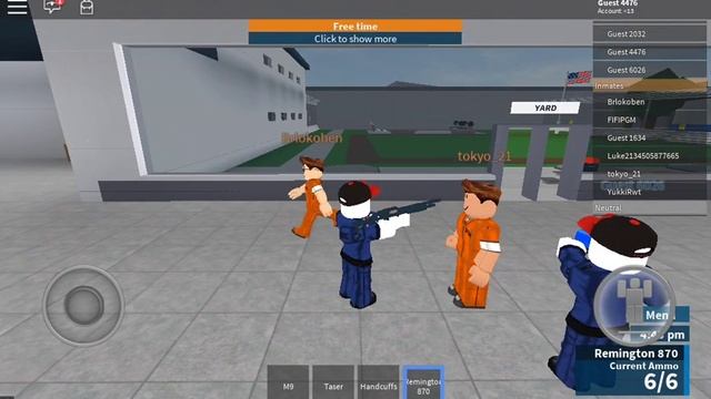 Играем в роблокс полицейским смотреть онлайн