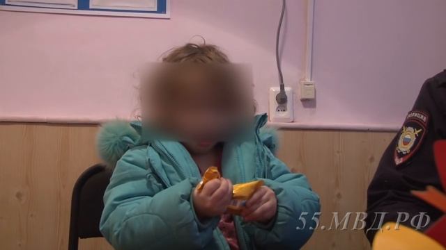 Полиция нашла потерявшуюся девочку
