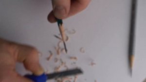 Видеоурок. Как профессионально затачивать карандаши?