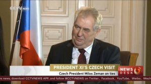 Interview with Czech President Milos Zeman on Sino-Czech ties