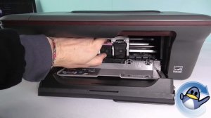 HP Deskjet 1050A - How to change the cartridges