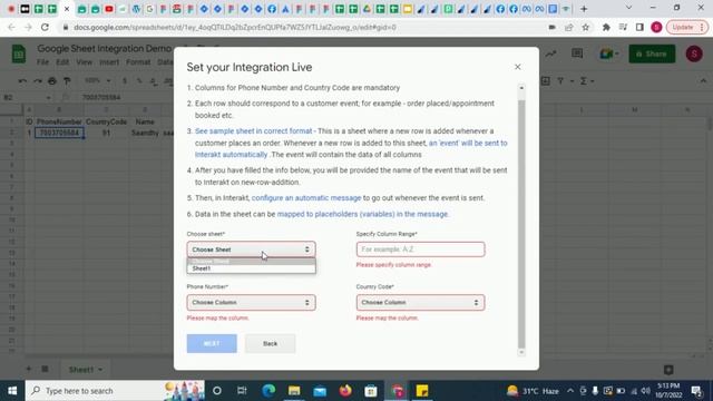 Interakt's WhatsApp Add-on for Google Sheets смотреть онлайн
