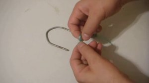КАК привязать рыболовный крючок - просто и надежно!!!