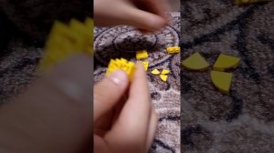 Лего человек бензопила