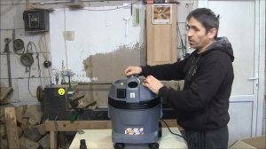 Новый помощник в мастерской Пылесос  KARCHER  NT 22/1 Ap Te L. Обзор..