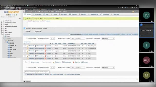 Основы SQL. Ч2. @ Uncolored::Meetup, Дмитрий Павличенко, 22-08-2020 смотреть онлайн