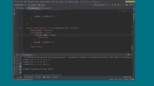 Introduction to Java Programming, Part 7.2: Linked List Continued смотреть онлайн