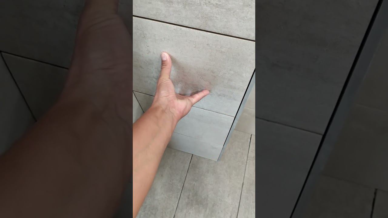 Санузел №14 Укладка керамогранита смотреть онлайн