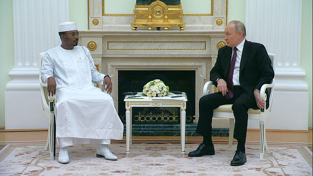 Путин провел переговоры с президентом Чада / События на ТВЦ