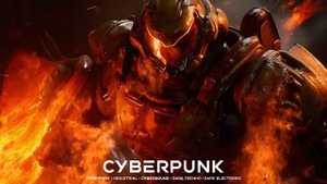 1 HOUR | Doom Slayer | Aggressive Cyberpunk Music / Industrial / Dark Techno / Dark Electro Mix
