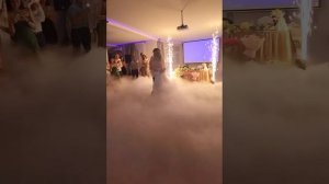 тяжелый дым и холодные фонтаны на свадьбу www.dym.moscow