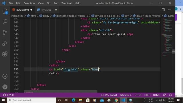 Responsive Personal Portfolio Website HTML CSS and JavaScript | Bootstrap Website