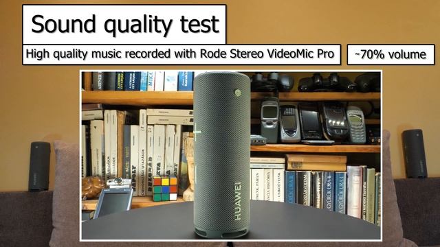 Huawei Sound Joy Speakers in STEREO mode