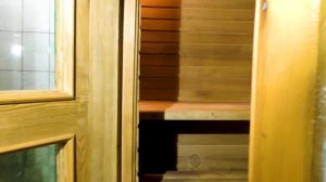 Мини сауна в частном доме ч3