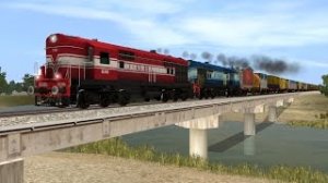 Indian Train Simulator  Поезд. Паровозики Мультик для Детей 2016.mp4