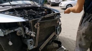 Мойка радиаторов на моем туареге
