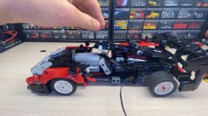 McLaren 42123 из Лего Техник на пульте / Батарейный блок и приёмник / LEGO TECHNIC моторизация