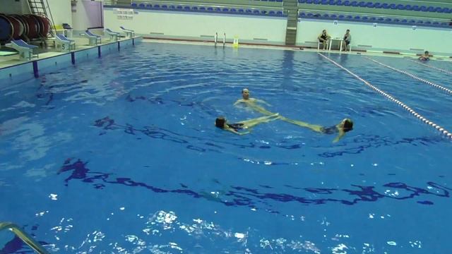 Аква 464. Ольга Пашкина со Сборной Русалок ЦСКА: Света, Надя и я. смотреть онлайн