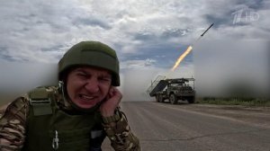Российские расчеты РСЗО "Град" на Авдеевском направлении уничтожают укрепрайоны противника