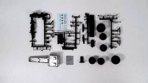 Сборная модель самоходного катка ДУ-49 Масштаб 1:43. Распаковка