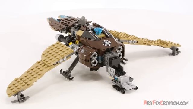 Lego Chima VULTRIX's SKY SCAVENGER 70228 Stop Motion Build Review смотреть онлайн