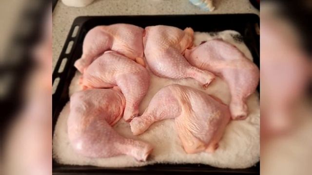 Курочка на соли в духовке